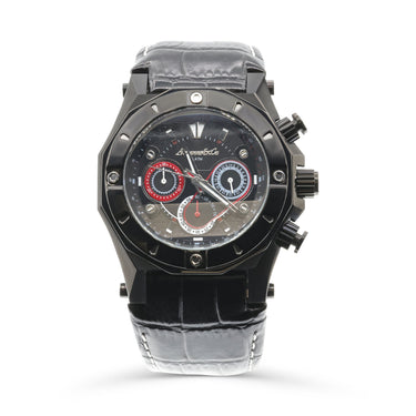 Avianne&Co Octavian Collection Men's PVD Plated Steel Watch